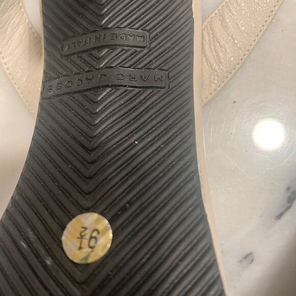 Classic Marc Jacobs Cream High Heel Sandals - Size 9.5 - Picture 6 of 7